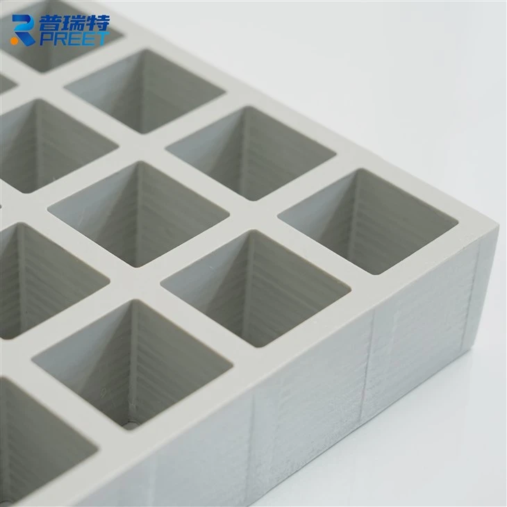Fiberglass walkway mesh